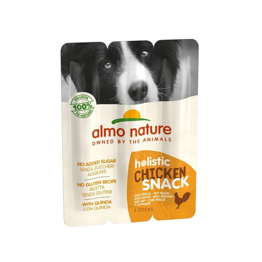 Almo Nature Holistic Snack con Pollo 3x10g Snack Cani