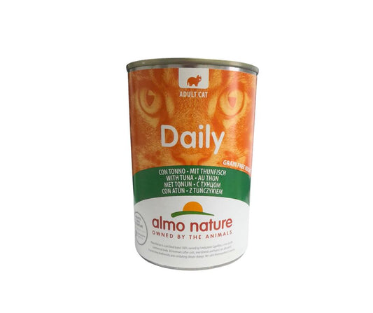 Almo Nature Daily Tonno 400g Lattina Gatti Adulti - Animaliapet