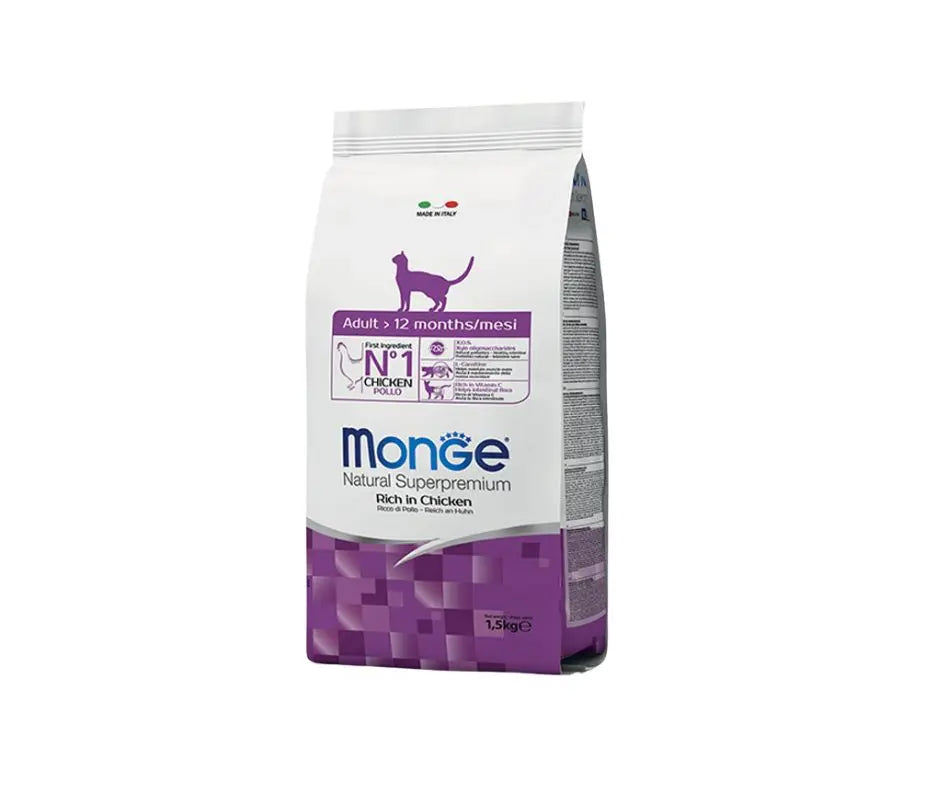 Monge Adult Pollo 1.5Kg Crocchette GattiCrocchette GattiAnimaliapet