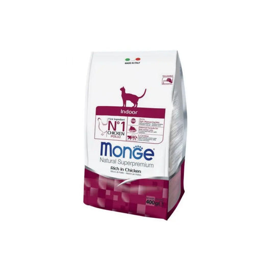 Monge Indoor Pollo 400g Crocchette Gatti AdultiCrocchette GattiAnimaliapet