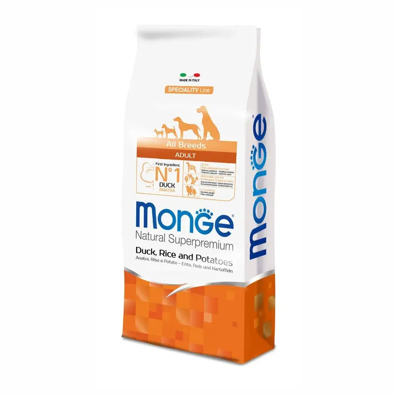 Monge Speciality Line Adult Anatra Riso e Patate 12Kg Crocchette Monge