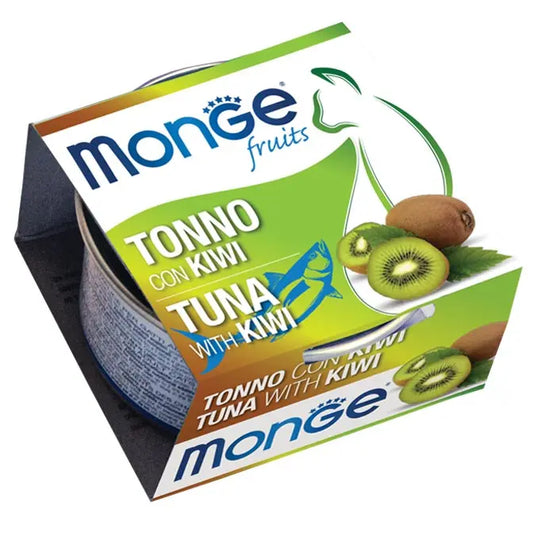 Monge Fruits Tonno Con Kiwi Lattina 80g Gatti AdultiLattina Umido GattiAnimaliapet