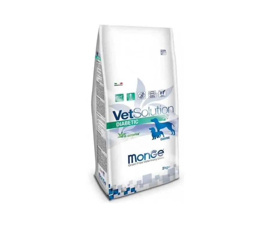 Monge Diabetic 2Kg Crocchette Cani - Animaliapet