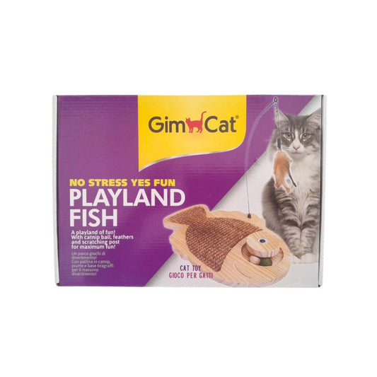 Gimcat Playland Pesce Giochi per Gatti