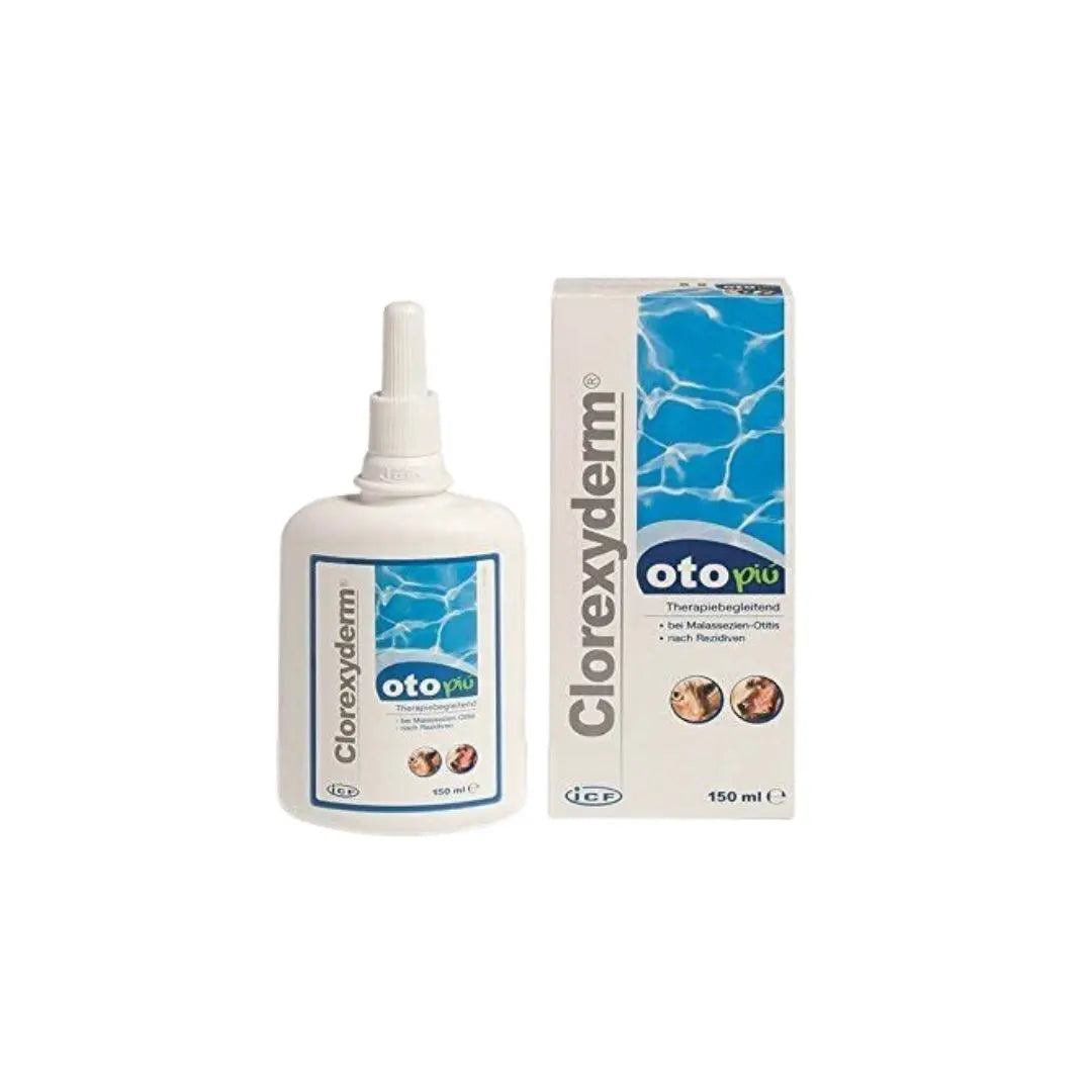 Drn Clorexyderm Oto Più 150 ml Detergente Auricolare Cani e Gatti - Animaliapet