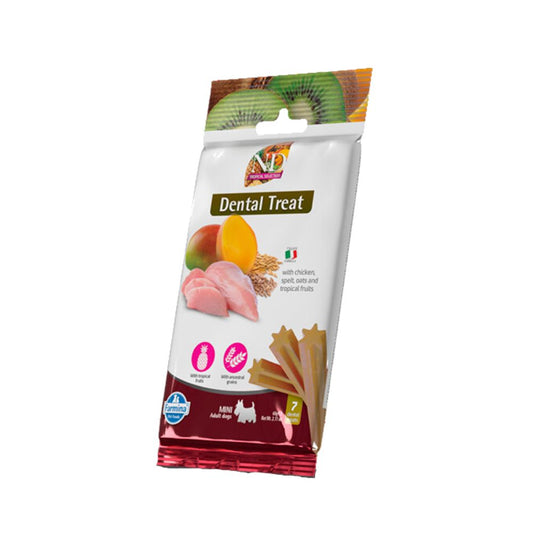 Farmina Snack Cani N&D Tropical Dental Treat Pollo 60g Mini Adult