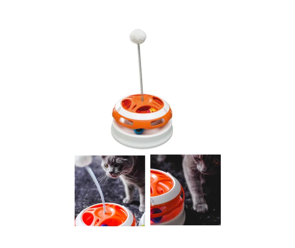 Ferplast Vertigo Gioco per Gatti Ø 24cm - Animaliapet