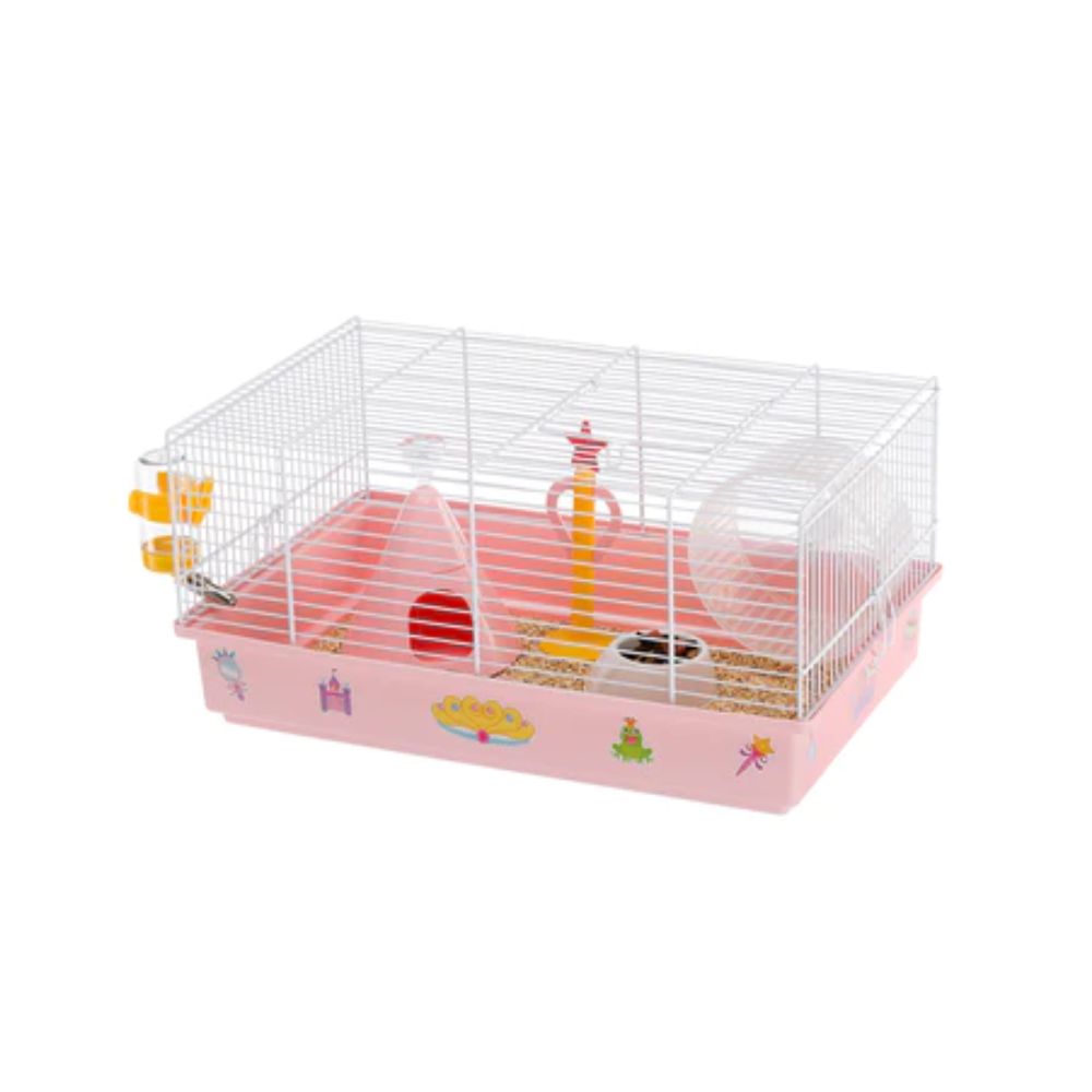 Ferplast Criceti 9 Princess Bianca Gabbia per Criceti 46x29,5x23cm - Animaliapet