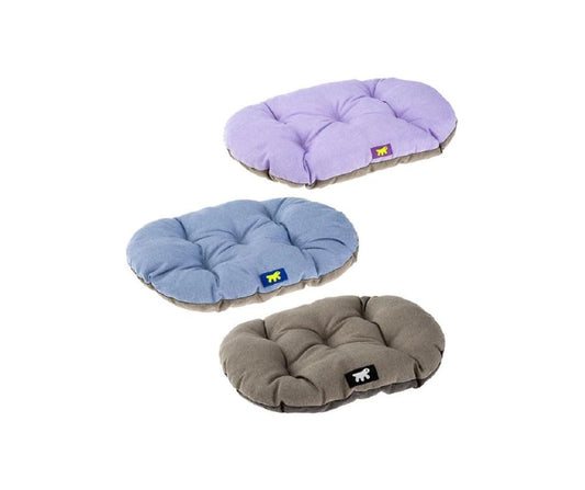 Ferplast Relax Cuscino in cotone per cani e gatti 65/6 Azzurro Lilla o Marrone - Animaliapet