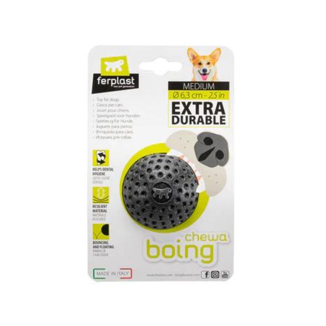 Ferplast Palla Chewa Boing Medium per Cani Ø 6,3 cm - Animaliapet