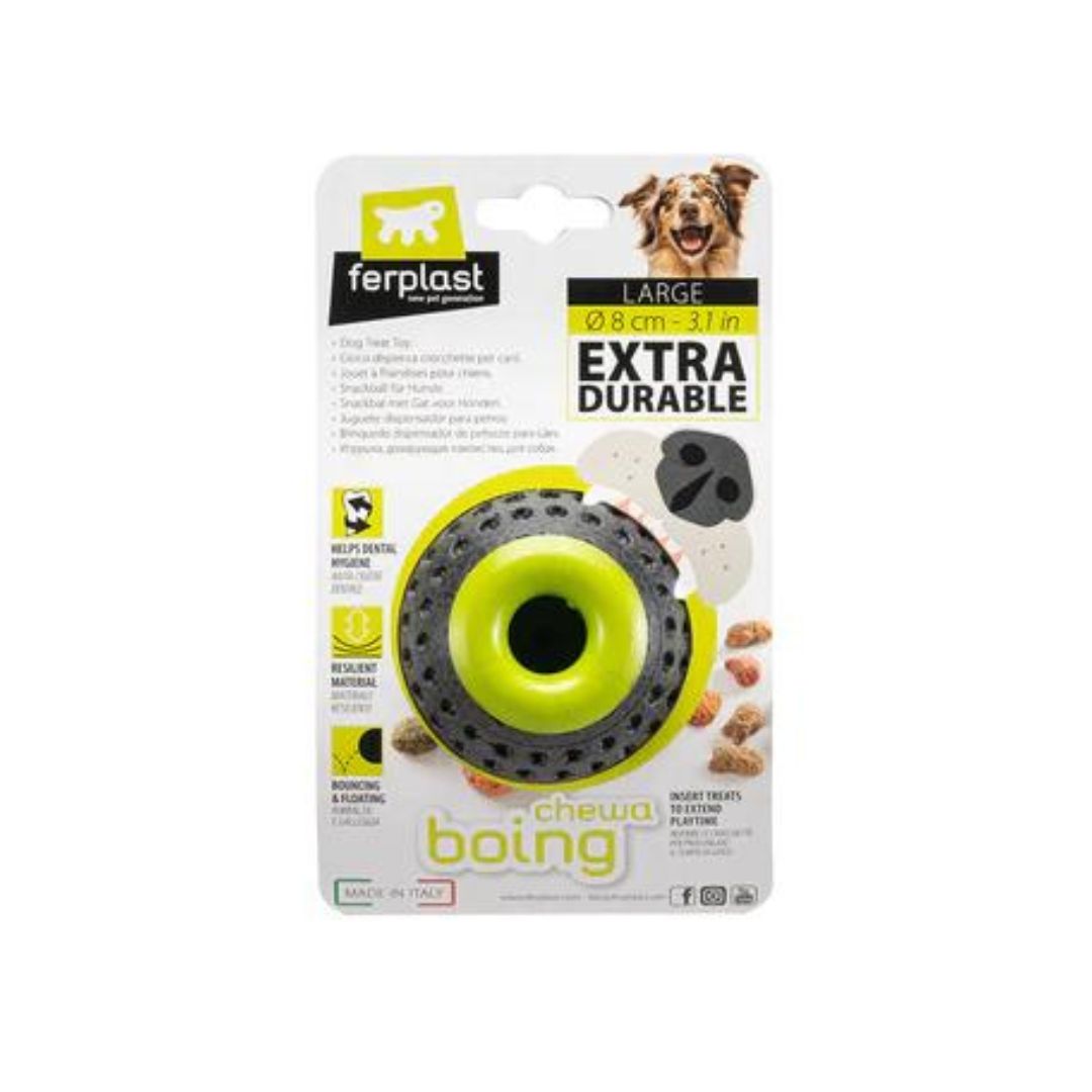 Ferplast Palla Chewa Boing Dispenser Large per Cani Ø 8 cm - Animaliapet