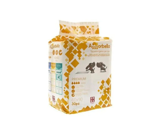 Ferribiella Assorbello Premium Tappetini Igienici Per Cani 60x90 30pz 1800ml - Animaliapet