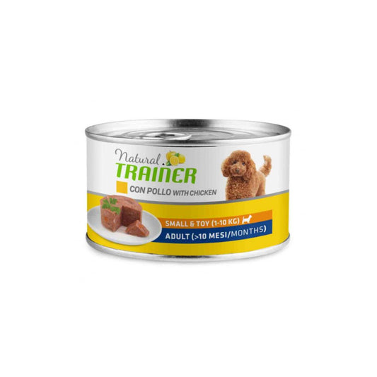 Trainer Natural Pollo 150g Lattina Cani Small e Toy Adult - Animaliapet