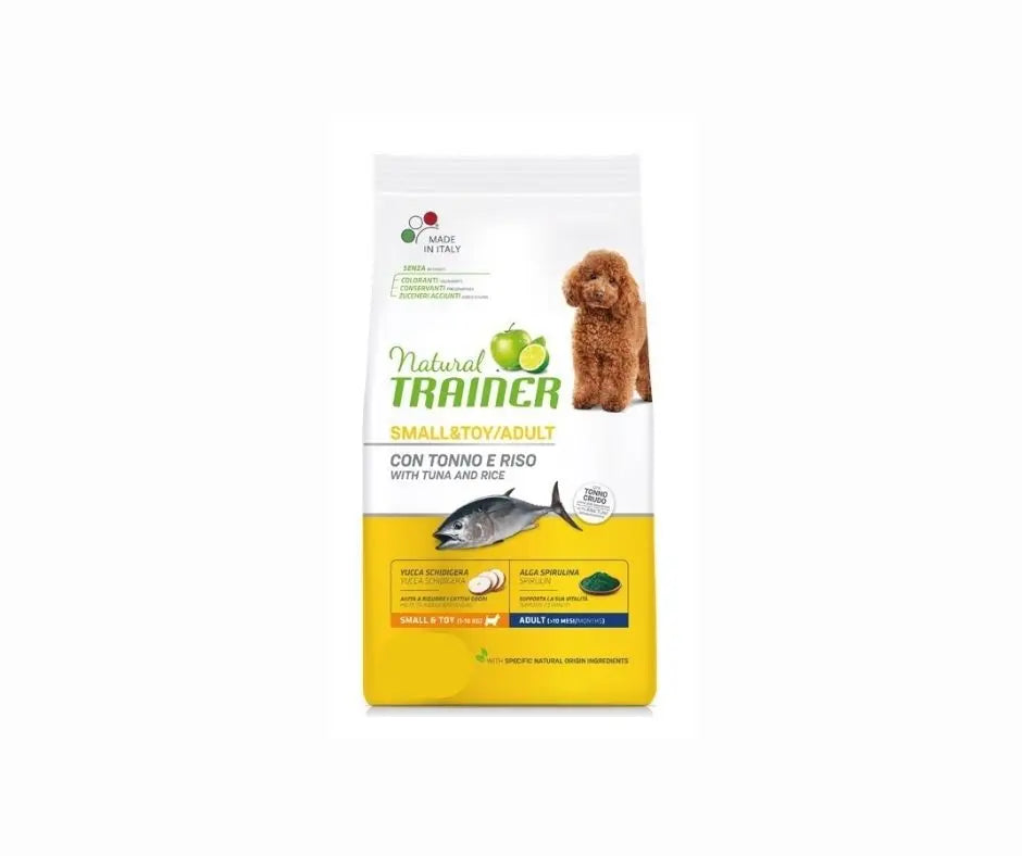 Trainer Natural Tonno e Riso 2kg Crocchette Cani Small e Toy AdultCrocchette CaniAnimaliapet