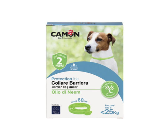 Camon Collare Barriera per Cane Olio di Neem <25kg - Animaliapet