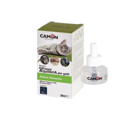 Camon Ricarica Diffusore AEquilibriA per gatti 30ml