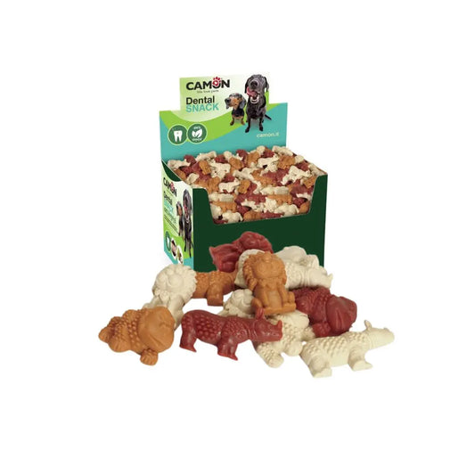 Camon JungleVeg snack per Cani 1 pezzo singolo Gusti Assortiti 11,5g 5,5cm - Animaliapet