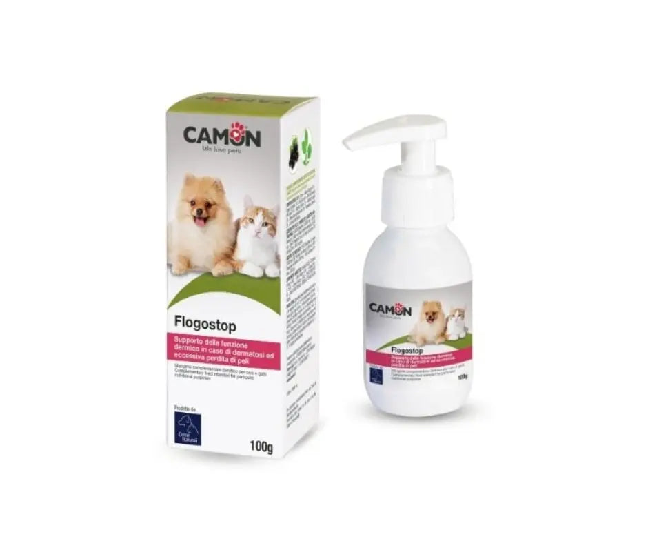 Camon Flogostop Pasta con Dosatore 100ml per Cani e Gatti - Animaliapet