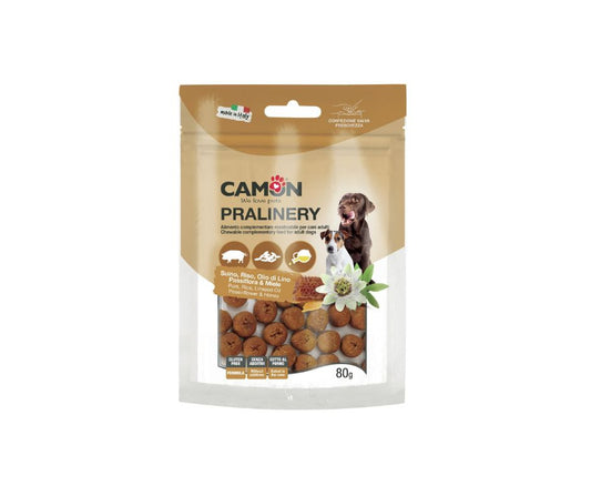 Camon Pralinery Suino Passiflora e Miele 80g Snack Cani - Animaliapet