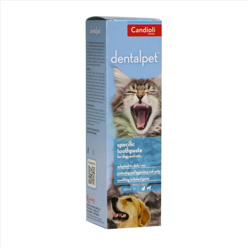 Candioli DentalPet Dentifricio 50ml per Cani e Gatti - Animaliapet