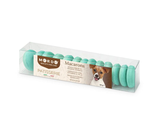 Mordo Patisserie Macarons Tiffany 50g Biscotti per Cani - Animaliapet