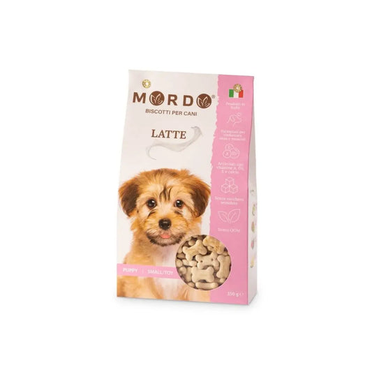 Mordo Biscotti Latte Puppy Small Toy 350g Snack per Cani Cuccioli - Animaliapet