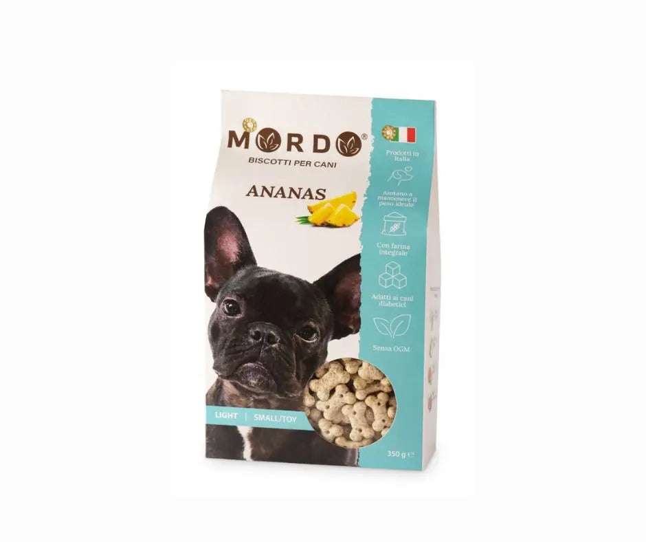 Mordo Biscotti Ananas Light Small Toy 350g Snack per Cani - Animaliapet