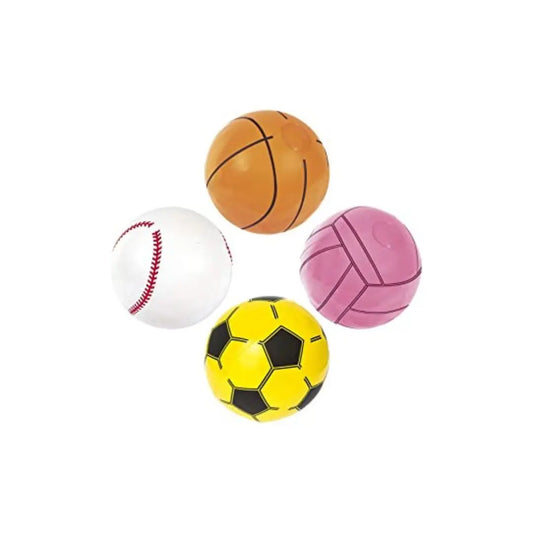 Cesarano Pallina Sportiva Colori Assortiti Gioco per Gatti Ø 4cm 1 Pezzo Singolo - Animaliapet