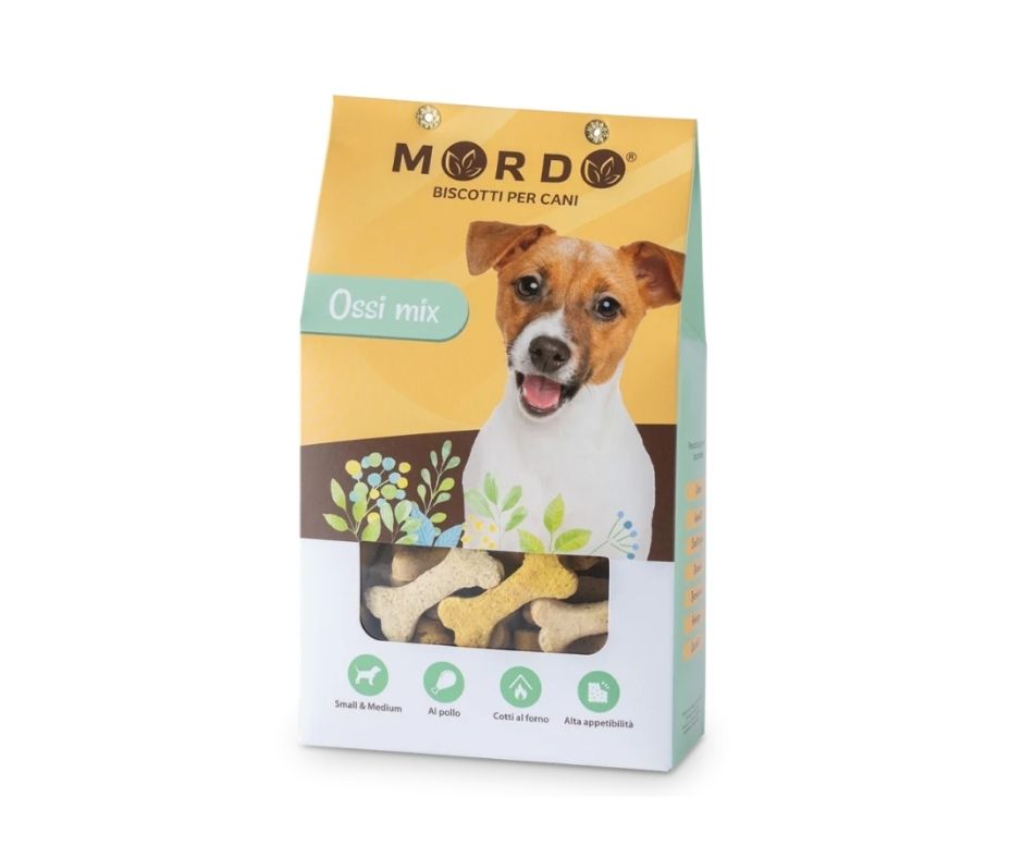 Mordo Biscotti Ossi Mix 400g Snack per Cani - Animaliapet