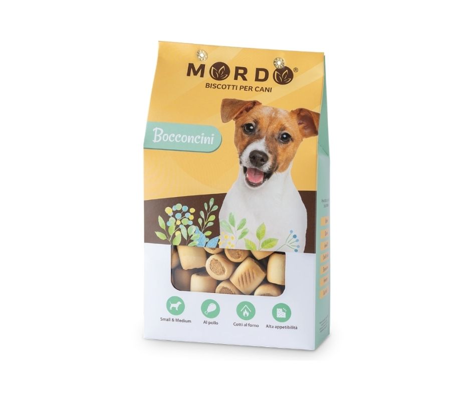 Mordo Biscotti Bocconcini 400g Snack per Cani - Animaliapet