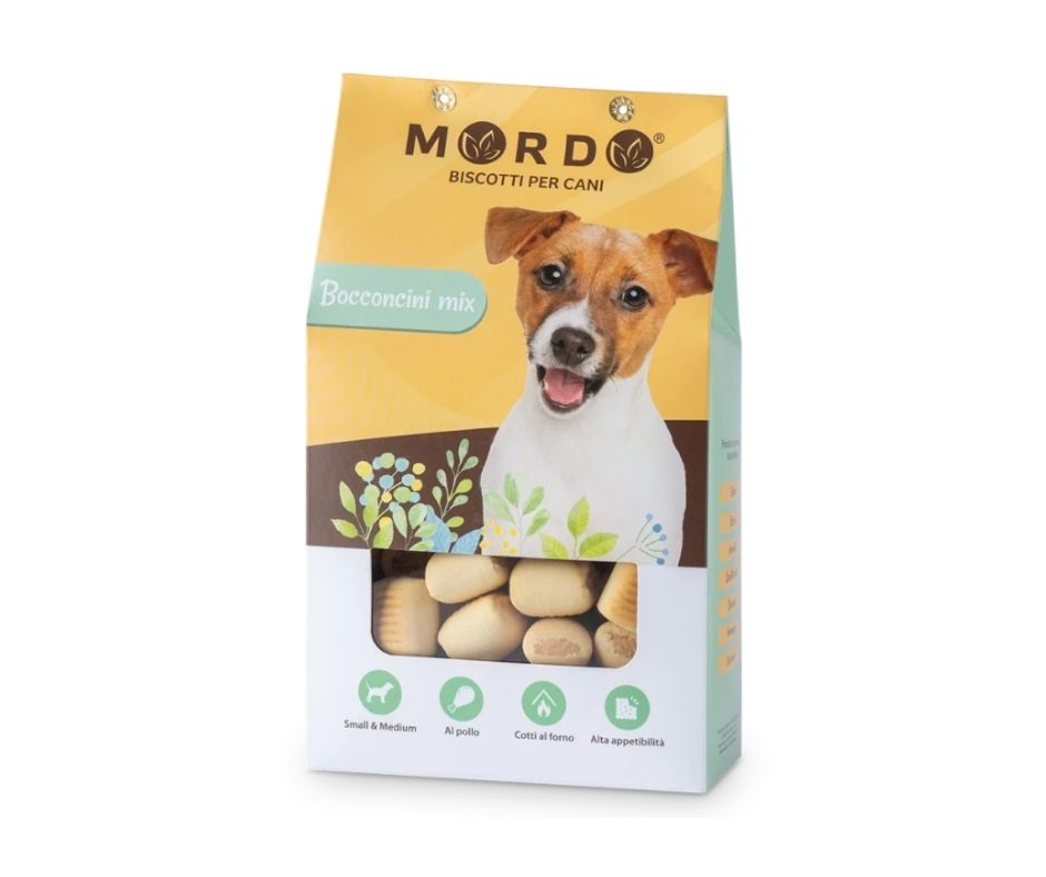 Mordo Biscotti Bocconcini  Mix 400g Snack per Cani - Animaliapet