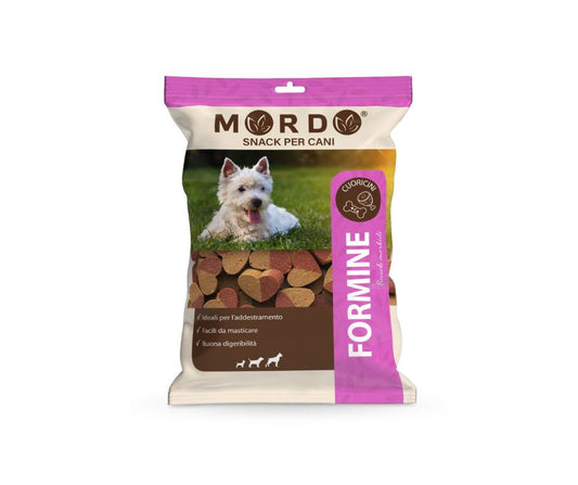 Mordo Formine Cuoricini 150g Snack per Cani - Animaliapet