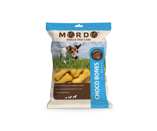 Mordo Choco Bones Vaniglia 120g Snack Cani - Animaliapet