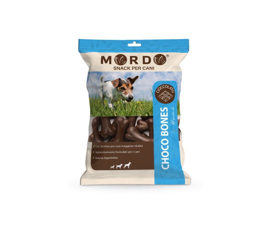 Mordo Choco Bones Cioccolato 120g Snack Cani - Animaliapet