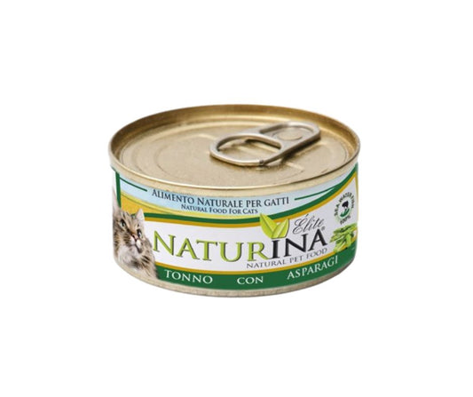 Naturina Elite Tonno e Asparagi 70g Lattina Gatti - Animaliapet