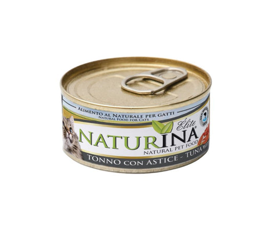 Naturina Elite Tonno e Astice 70g Lattina Gatti - Animaliapet