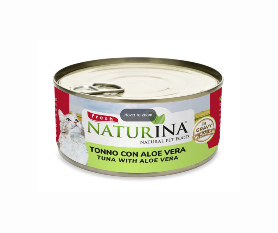 Naturina Fresh Tonno e Aloe Vera 70g Lattina Gatti - Animaliapet