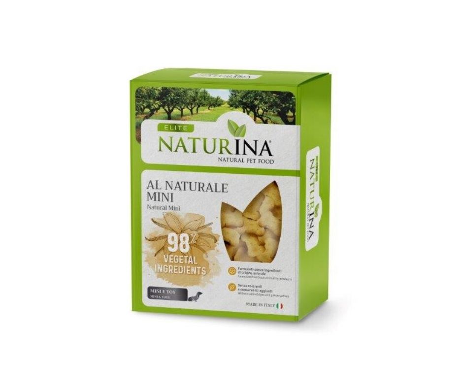 Naturina Elite Biscotto al Naturale Mini 300g Snack Cani Mini - Animaliapet