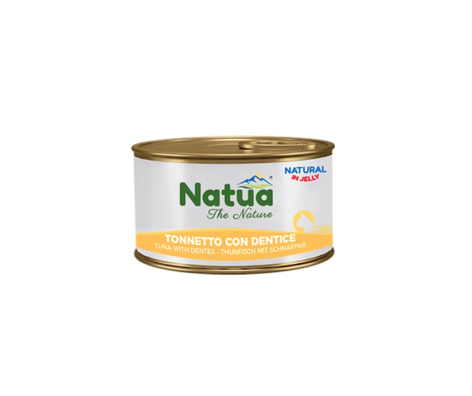 Natua Natural Tonnetto e Dentice in Jelly Lattina 85g Gatti - Animaliapet