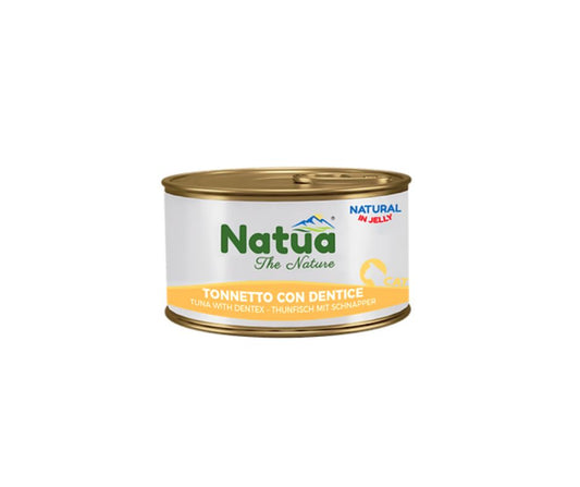 Natua Natural Tonnetto e Dentice in Jelly Lattina 85g Gatti - Animaliapet