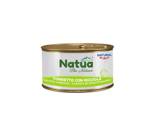 Natua Natural Tonnetto e Ricciola in Jelly Lattina 85g Gatti - Animaliapet