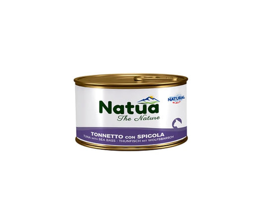 Natua Natural Tonnetto e Spigola in Jelly Lattina 85g Gatti - Animaliapet