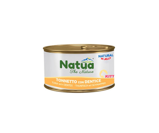 Natua Natural Tonnetto e Dentice in Jelly Lattina 85g Kitten - Animaliapet