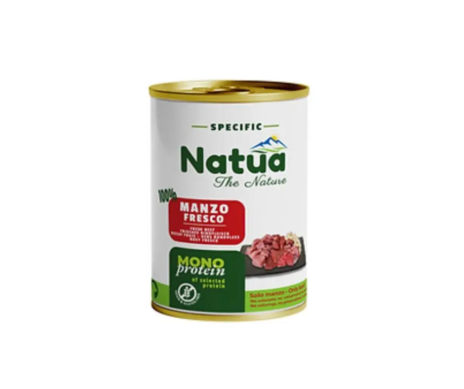 Natua Specific Manzo Monoprotein Lattina 400g Cani - Animaliapet