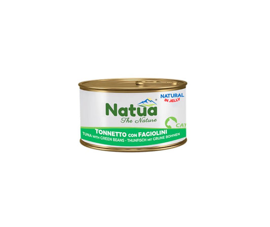 Natua Natural Tonnetto e Fagiolini in Jelly Lattina 85g Gatti - Animaliapet