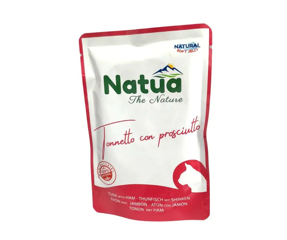 Natua Tonnetto con Prosciutto soft jelly bustina 70g Gatti - Animaliapet