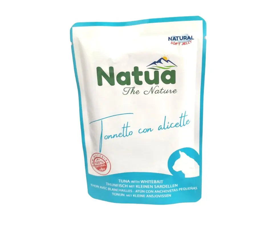 Natua Tonnetto con Alicette soft jelly bustina 70g Gatti - Animaliapet