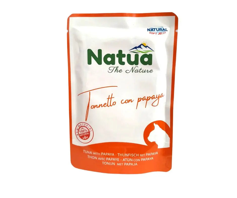 Natua Tonnetto con Papaya soft jelly bustina 70g Gatti - Animaliapet