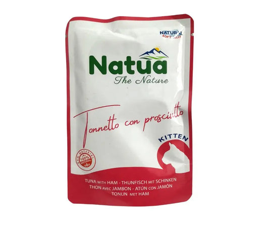 Natua Tonnetto con Prosciutto soft jelly kitten bustina 70g Gattini - Animaliapet