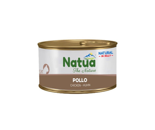 Natua Natural Pollo in Jelly Lattina 85g Gatti - Animaliapet